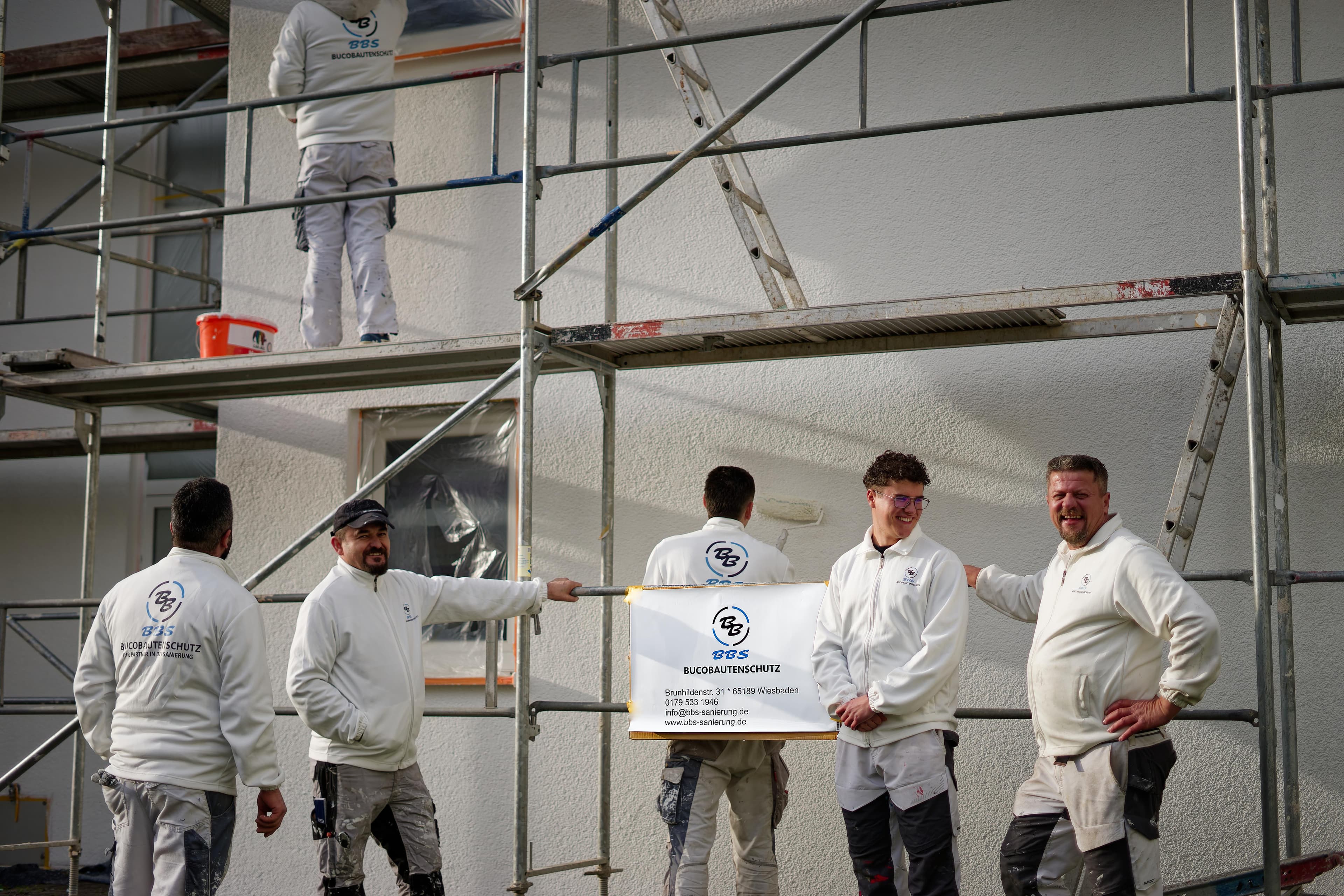 BBS Sanierung Team vor Ort